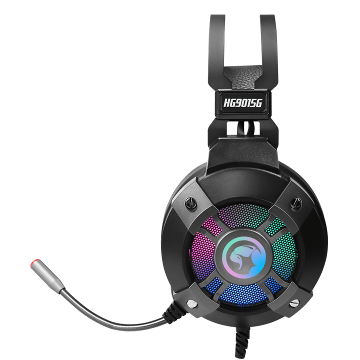 USB RGB LED Gaming Headset Stereo Surround 7.1 PC Computer Headphone Mic HG9015G - BESTA