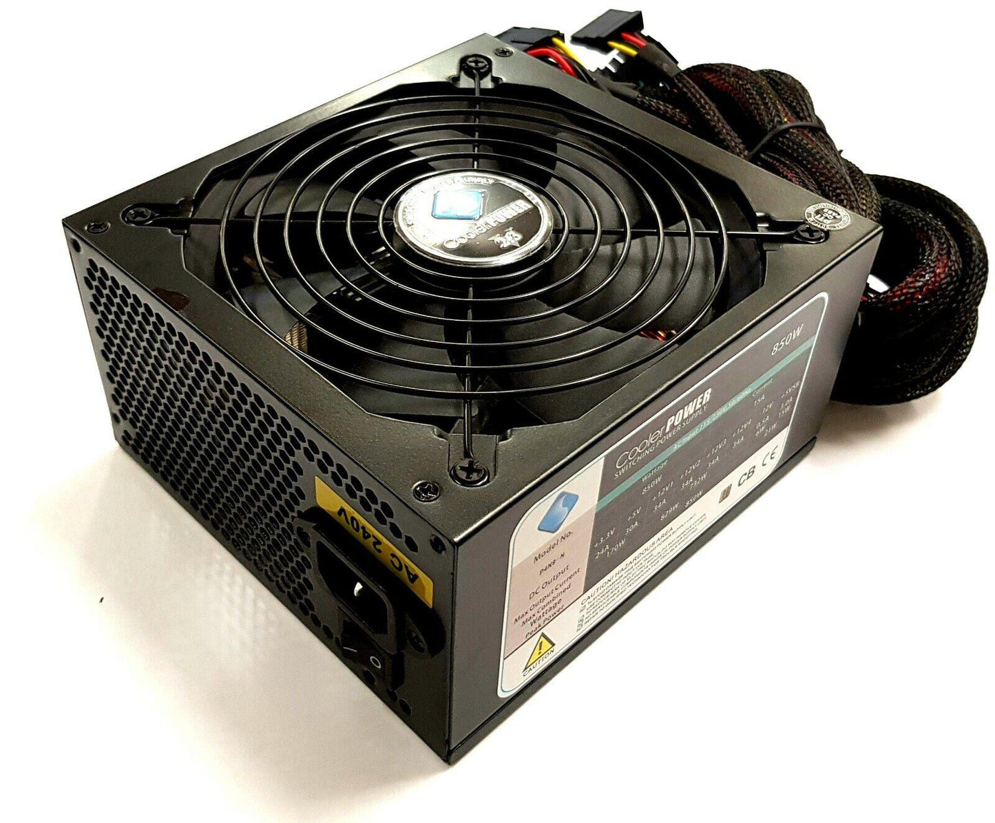 850W ATX Cooler EXTREME Power Supply Silent Fan PSU Desktop Computer PC Gaming - BESTA