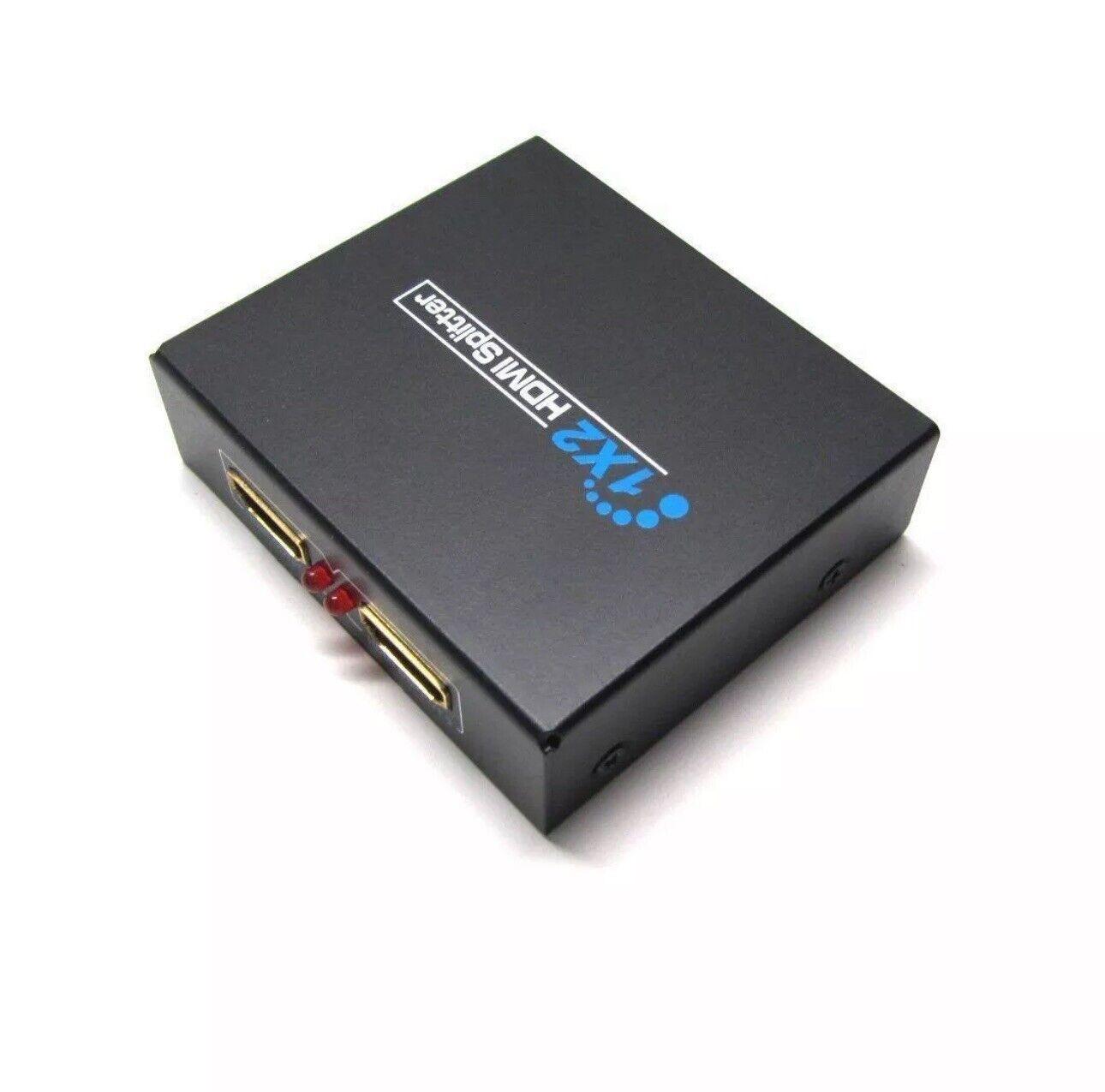 1x2 Ports 1.4 HD 1080P HDMI Splitter 1.4 3D Switch Switcher adapter For HDTV PS3 - BESTA