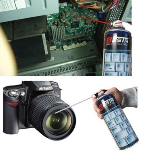 25x 50x 100x Wholesale Compressed Air Duster Can 400ml for Laptop PC Keyboard - BESTA