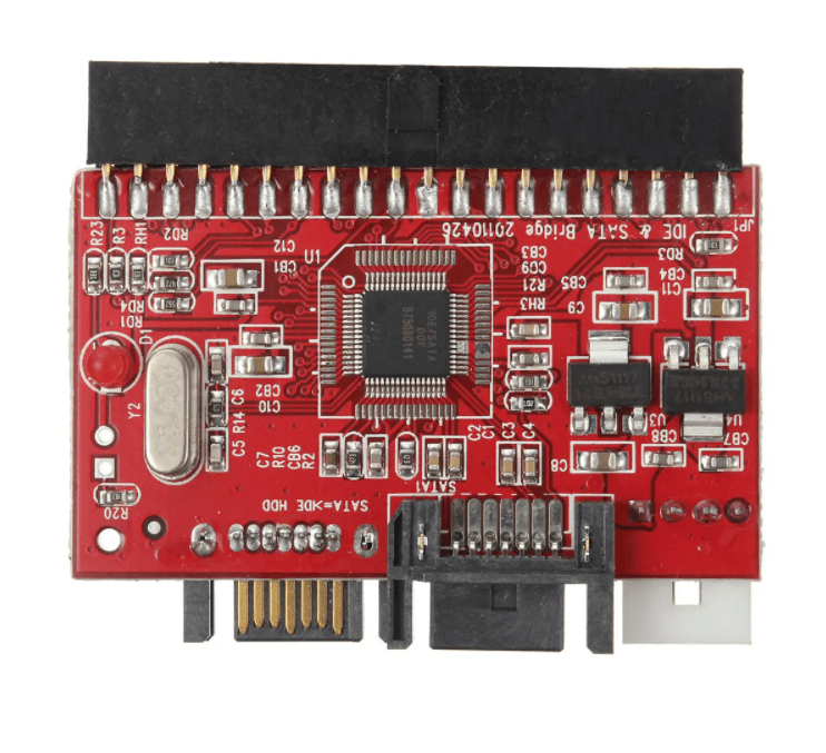 Bidirectional SATA to IDE Adapter IDE to SATA Hard Drive Converter Card - BESTA
