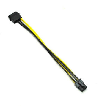 4 Pin Molex to 6 Pin PCI-Express PCIE Video Card Power Converter Adapter Cable - BESTA
