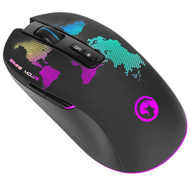 4800 DPI RGB Backlit Wired USB Gaming Mouse Buttons Optical Rainbow Backlight - BESTA