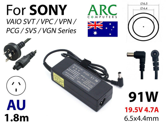 Laptop Power Adapter Charger For SONY VAIO SVT VPC VPN PCG SVS VGN PCGA-AC19V13 - BESTA