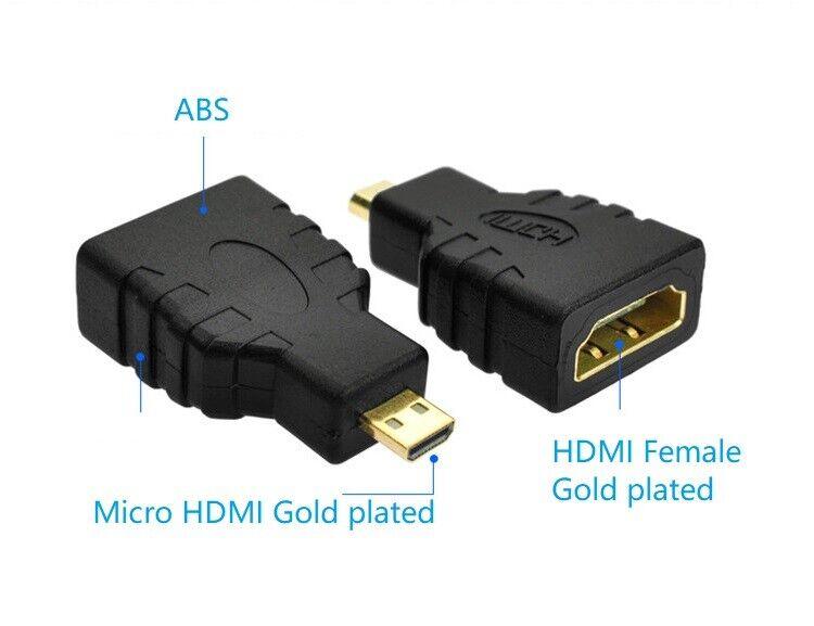 Mini HDMI / micro HDMI to HDMI (female) Adapter Full HD 4K - BESTA