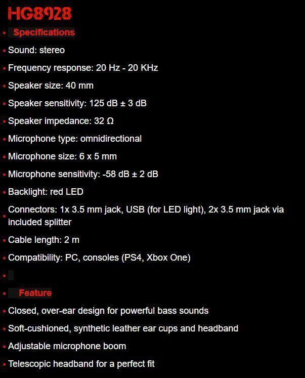 USB LED Backlit Gaming Headset Stereo Headphone Microphone COMPUTER PS4 XBOX ONE - BESTA