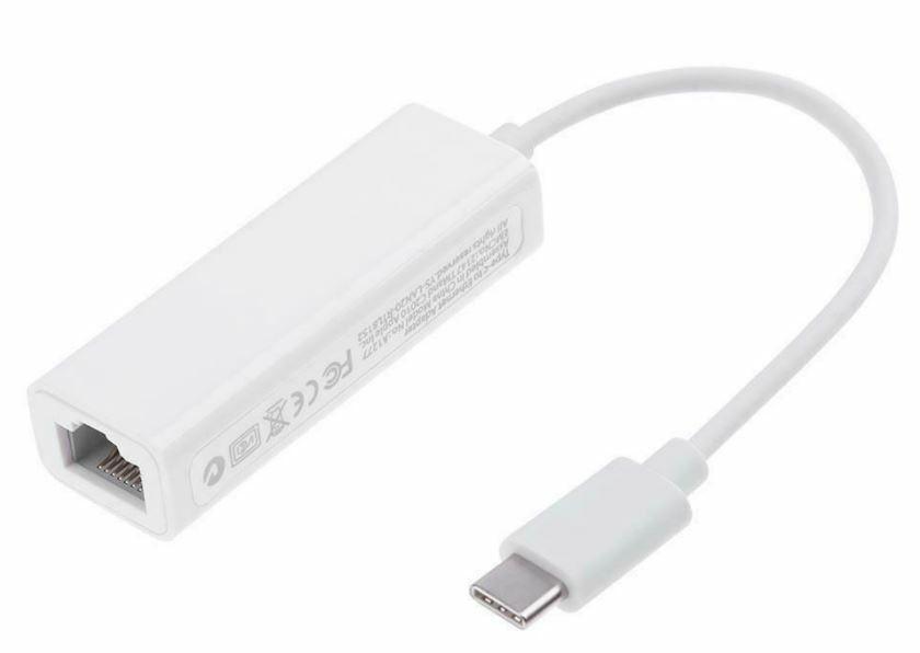 USB-C Type-C to RJ45 Network Gigabit Ethernet Lan Adaptor for PC and Mac - BESTA