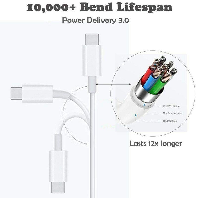 61W USB-C Type-C Laptop Charger Adapter Apple Macbook Pro 13" Touch 2019 A2159 - BESTA
