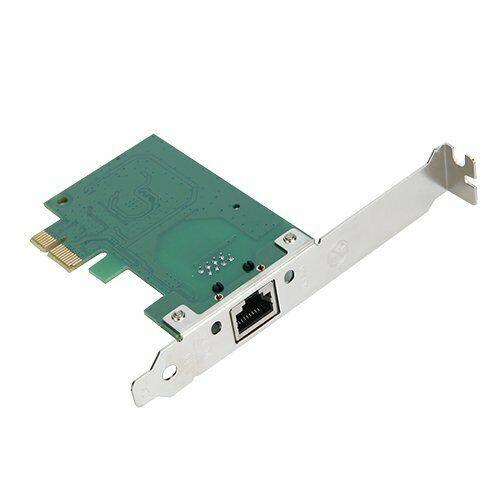 PCIE Network Card Gigabit LAN Ethernet 10/100/1000 mbps Adapter Interface Card - BESTA