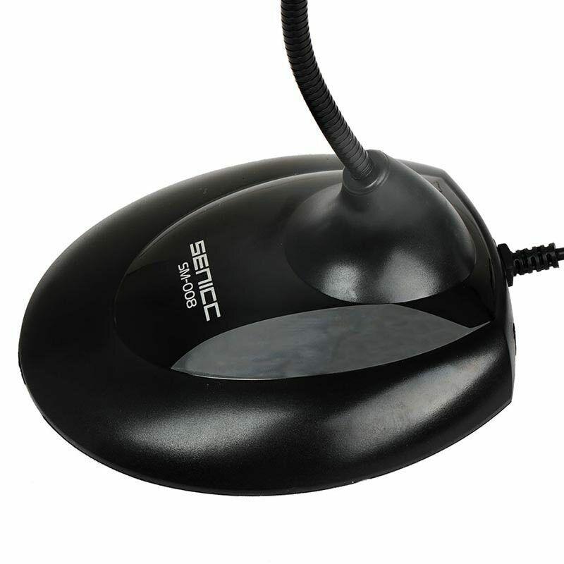 Somic Desktop Microphone 3.5mm Wired Plug and Play Speech Chat for Laptop PC - BESTA