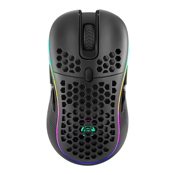 Superlight 80g RGB 4800 DPI USB Wired Gaming Mouse Buttons Optical Backlight - BESTA