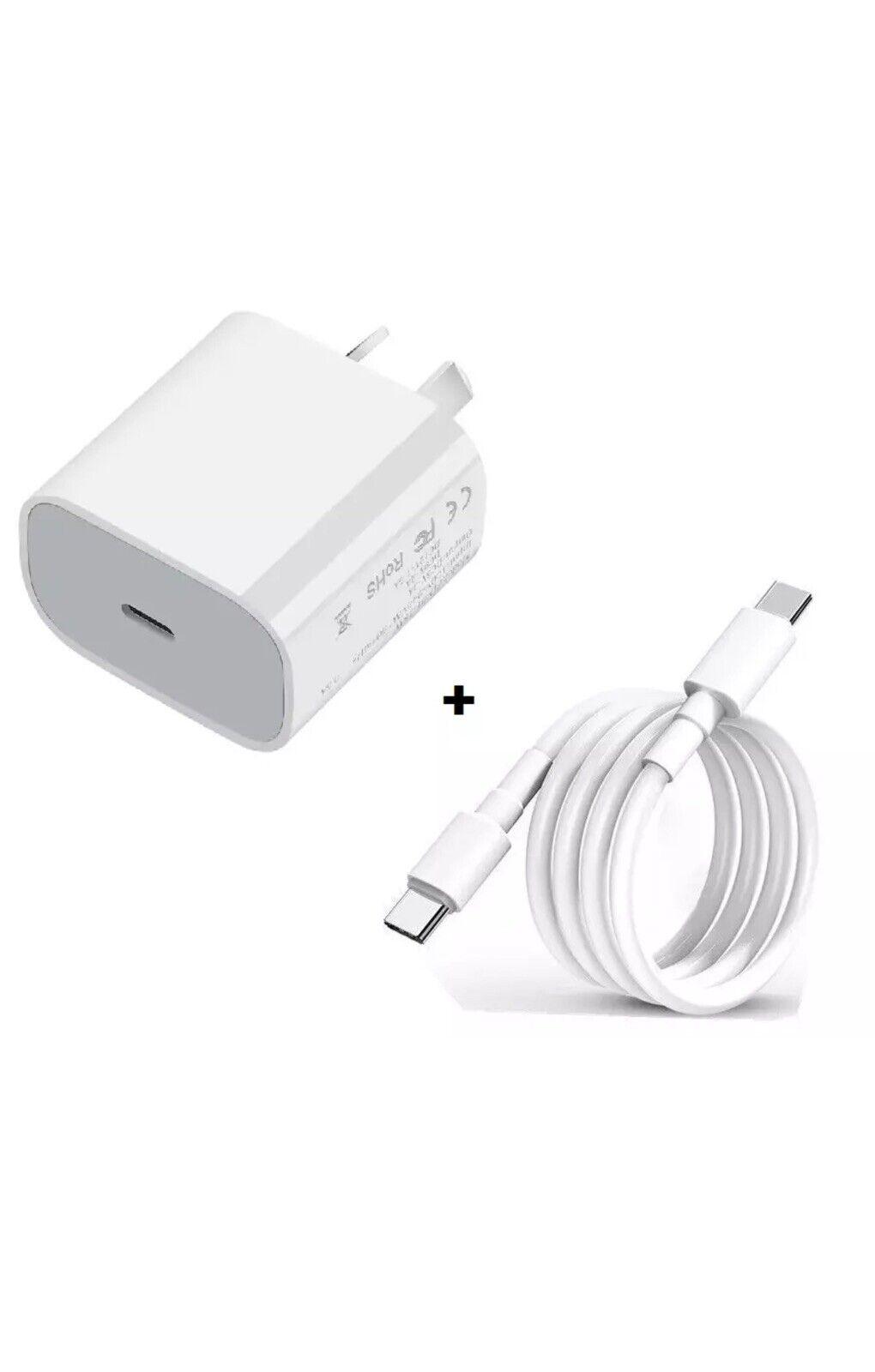 20W USB Type-C Wall Adapter Fast Charger PD Power +2m Type C Charger Cable - BESTA