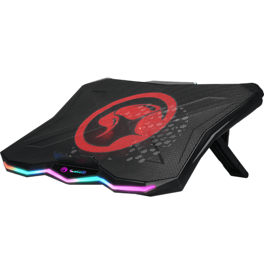 RGB LED Scorpion Gaming 17” LAPTOP COOLING PAD FAN STANDMARVO FN-40 - BESTA