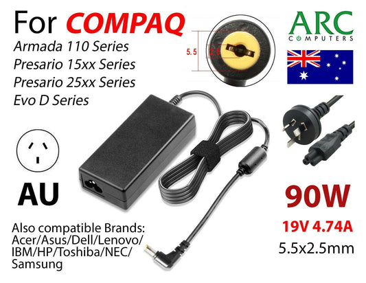 Laptop Power Adapter Charger Fr HP Compaq Armada 110 Presario 1500 Presario 2500 - BESTA