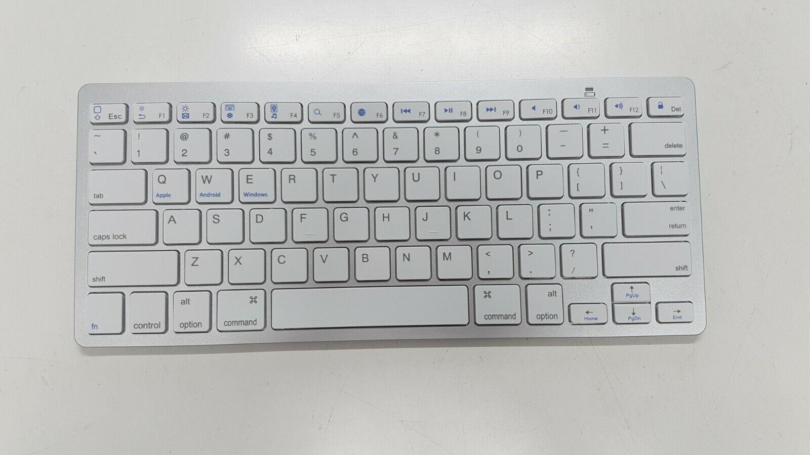 Bluetooth Wireless MiniKeyboard for Office Home Desktop Notebook use AAA Battery - BESTA