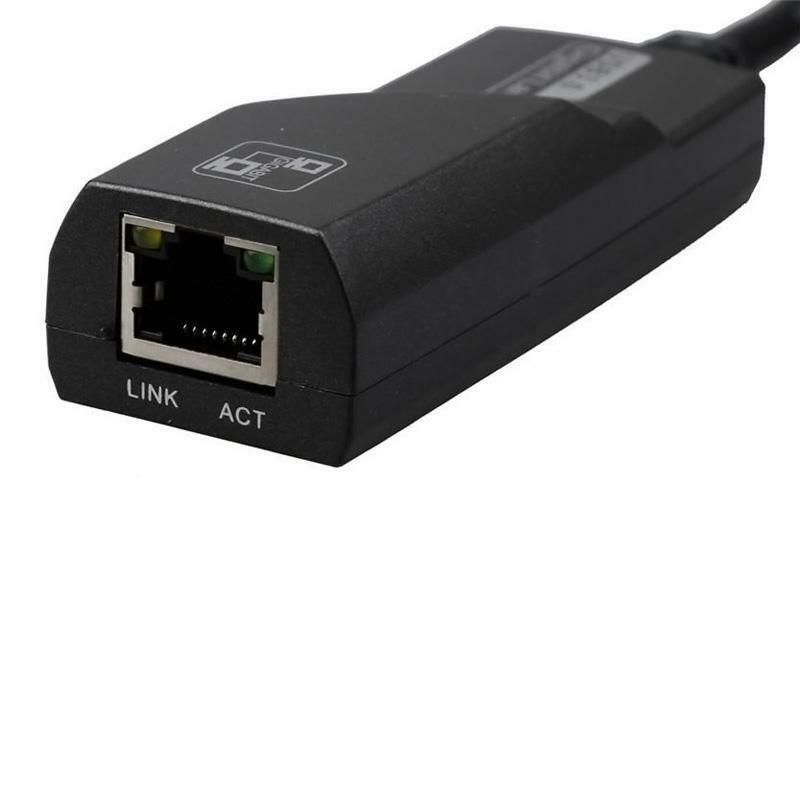 USB 3.0 To RJ45 Gigabit 100/1000Mbps Ethernet Adapter Network Lan Card PC Mac - BESTA