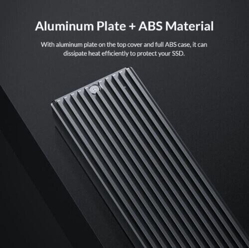 M.2 NVMe SSD To USB3 Type-C Adapter Enclosure 10 Gbps Gen 2 support 2TB - BESTA