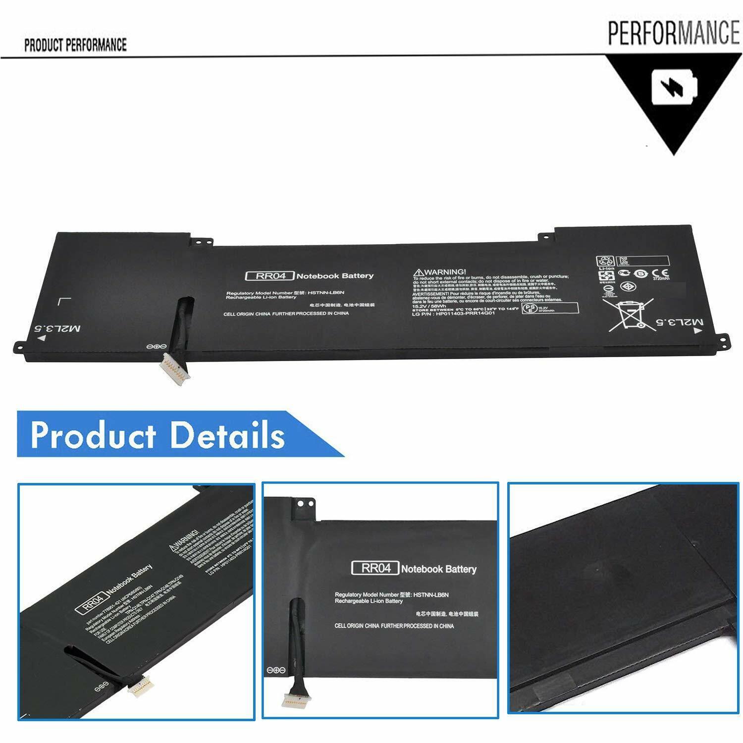 RR04XL RR04 Battery HP Omen 15-5000 15-5014TX 15-5016TX 15-5209TX 778951-421 - BESTA