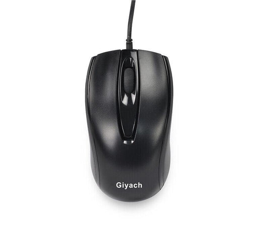 HY304 Laptop USB Wired Mouse Classic Business Office Home Optical Gaming Mouse - BESTA