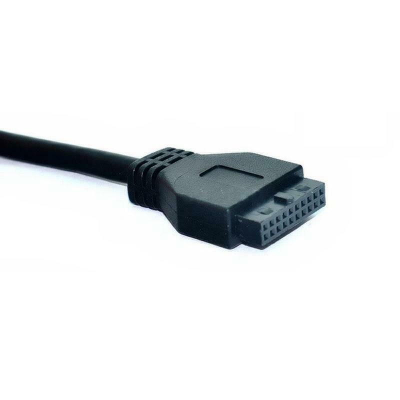 3.5" Bay Front Panel to USB 3.0 4-Port hub 19pin 20Pin Motherboard - BESTA