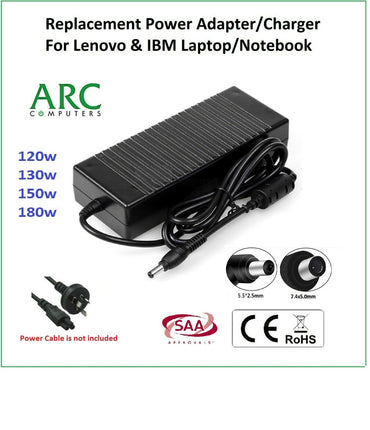 Gaming 19v 120w Laptop AC Adapter Charger for HP Toshiba Acer ASUS Lenovo Sony - BESTA