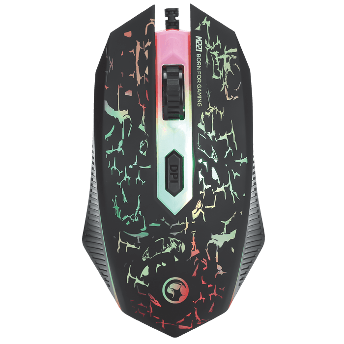 Marvo CM370 RGB LED Backlit Gaming Keyboard Mouse Headset Pad Bundle Gift Pack - BESTA