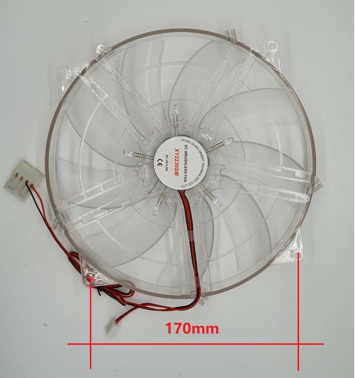 240mm DC Brushless Case Fan for Side Panel PC Desktop Office Computer Case - BESTA
