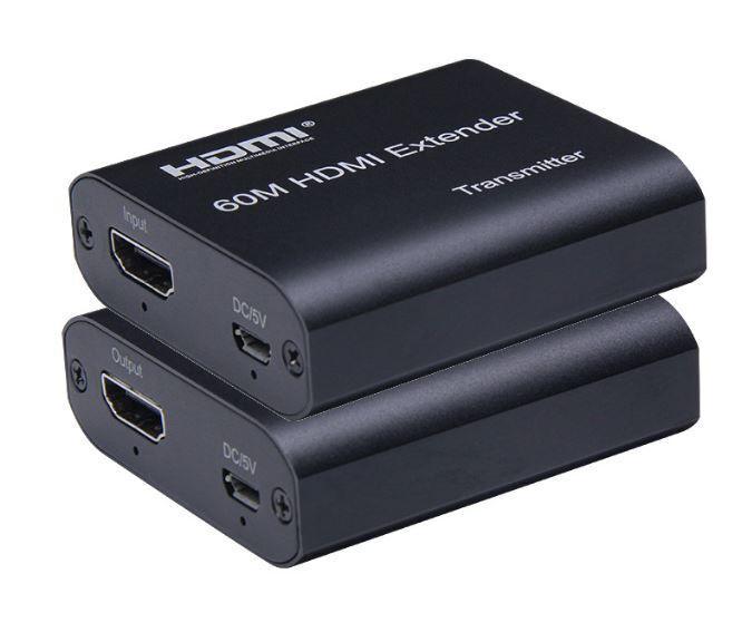 1080P HDMI 60m Extender By cat5e/cat6 Ethernet RJ45 Cable HDCP1.4 - BESTA