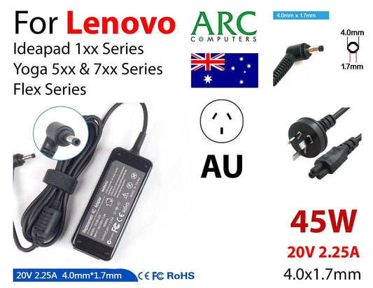 Laptop Power Adapter Charger For Lenovo IdeaPad 100-14IBY Yoga 520-14IKB Flex 5 - BESTA