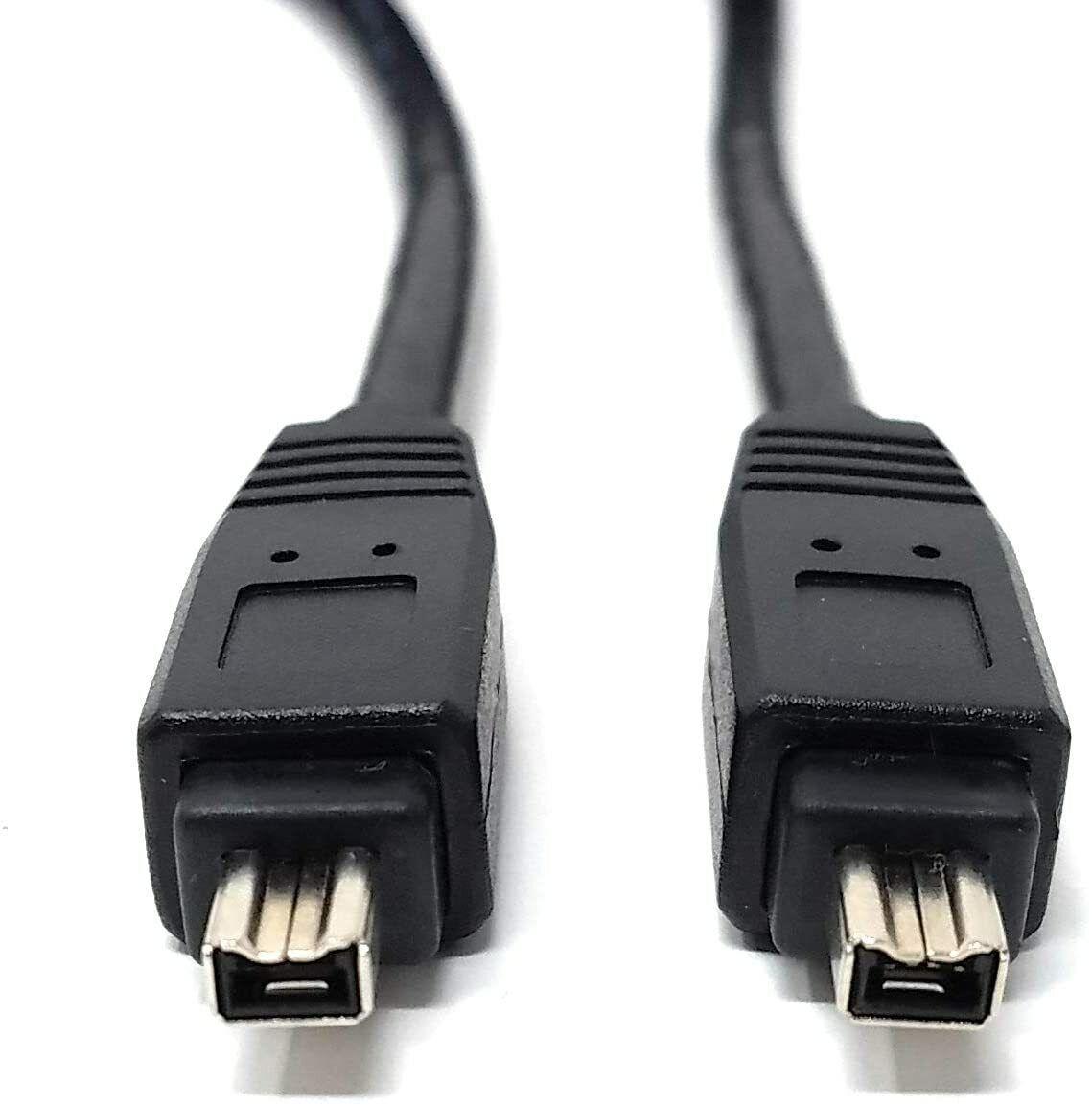 Firewire 400 Cable IEEE 1394 1394a 6-6 4-4 4-6 6-4 Pin Male to Male Cable - BESTA