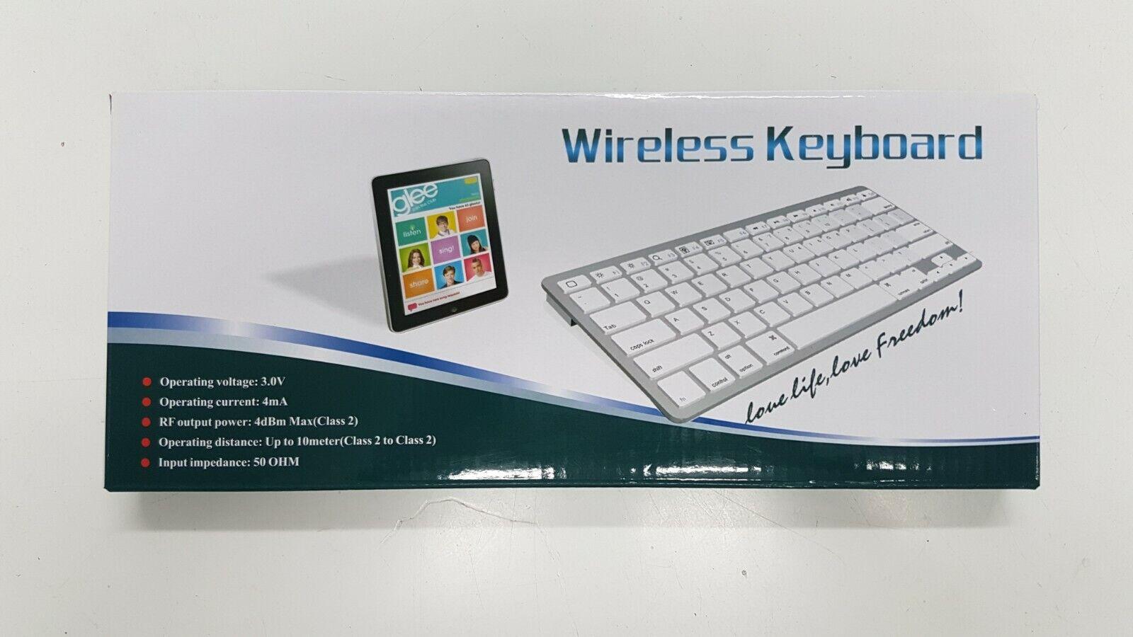 Bluetooth Wireless MiniKeyboard for Office Home Desktop Notebook use AAA Battery - BESTA