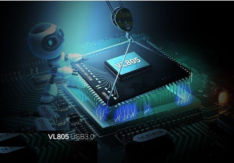 PCI Express PCIE to 4 ports USB 3.0 Card Adapter with UASP - SATA power - BESTA