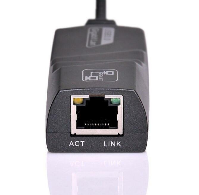 USB 3.0 To RJ45 Gigabit 100/1000Mbps Ethernet Adapter Network Lan Card PC Mac - BESTA