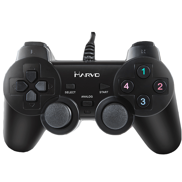 Marvo GT-006 USB Plug & Play Wired Vibration Gamepad for PC - BESTA