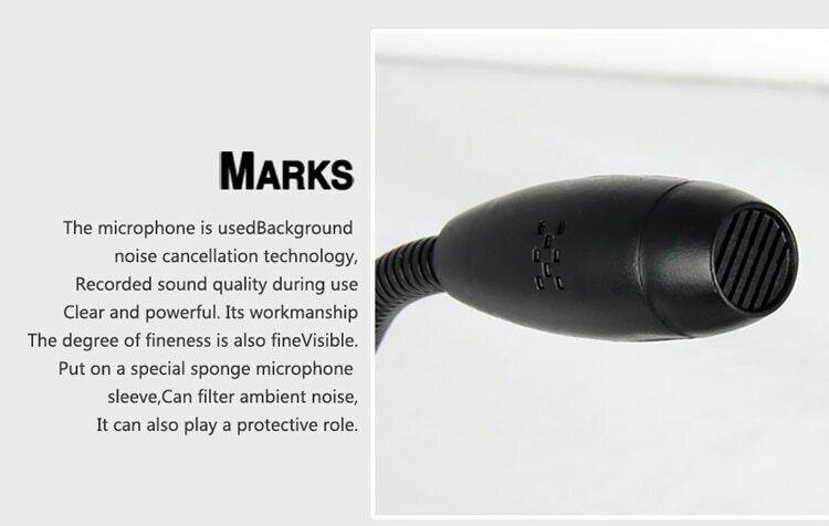 Somic Desktop Microphone 3.5mm Wired Plug and Play Speech Chat for Laptop PC - BESTA