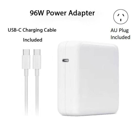 96W USB-C Power Adapter Charger and Type-C Cable for 16" 2019 Apple Macbook Pro - BESTA