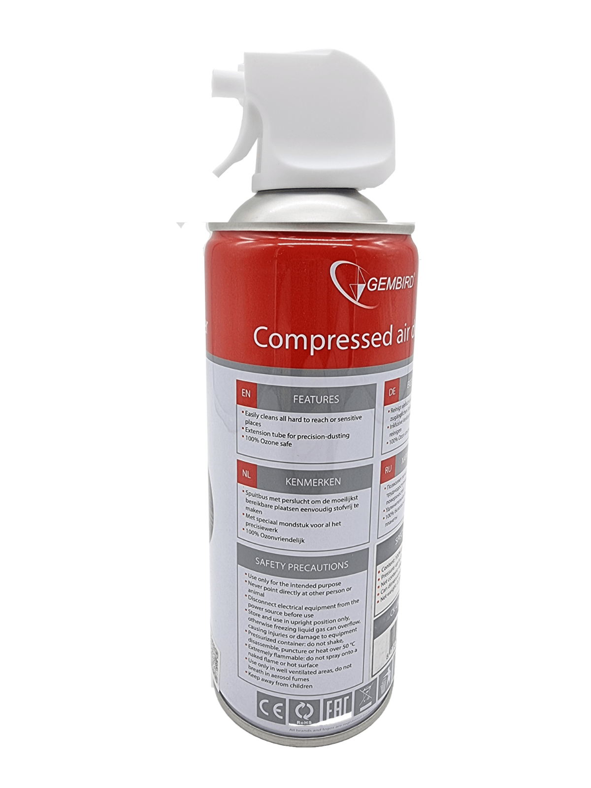 2x Compressed Air Duster Can 450ml for Notebook PC Keyboard - BESTA