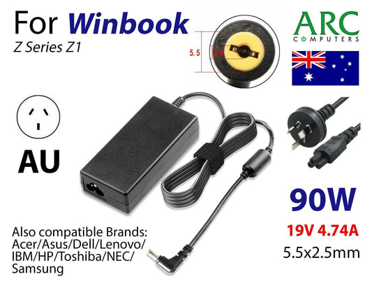 Laptop Power Adapter Charger For Winbook Z Series Z1 - BESTA