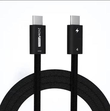 1M Thunderbolt 3/4 USB4 PD 8K 40Gbps 240W Type C Data charging Tablet Laptop
