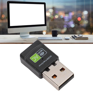 600Mbps USB WiFi Adapter Dual Band 2.4G 5Ghz 802.11AC Network V7V1 Wireless C9C4
