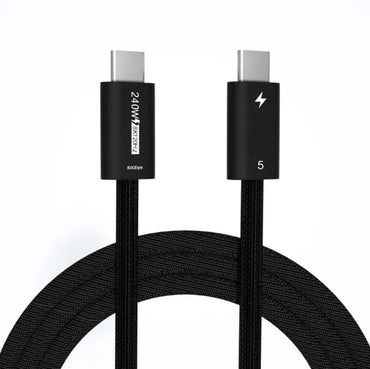 1M Thunderbolt 5 USB Type-C 240W PD Fast Charging / 8K 120HZ UHD Video 80Gbps