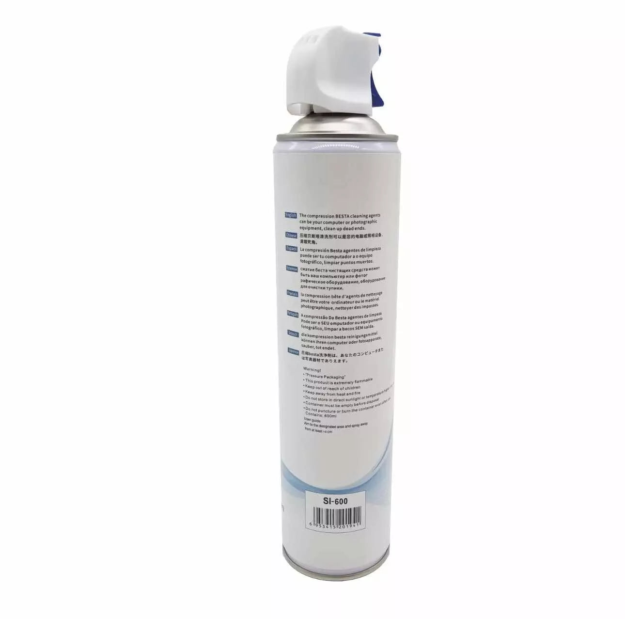 Compressed Air Duster Cleaner 450ML Can for Laptop PC Keyboard Camera TV