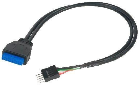Internal motherboard 9-Pin USB 2.0 to 19-Pin USB 3.0 Male or Female Converter - BESTA