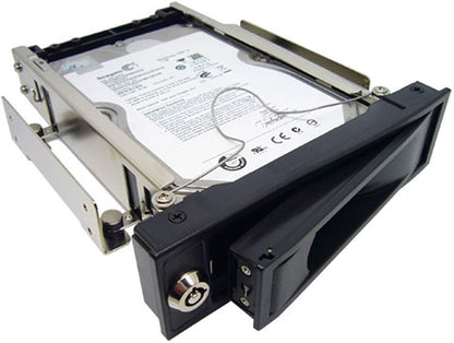 3.5" SATA II HDD ROM HARD DRIVE DISK ISWAP 1000 AULMINUM MOBILE RACK - BESTA