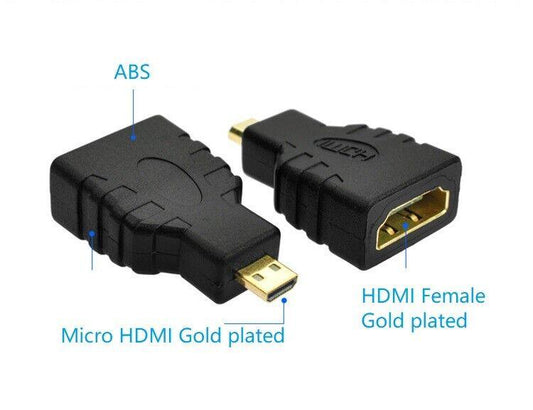 Mini HDMI / micro HDMI to HDMI (female) Adapter Full HD 4K - BESTA