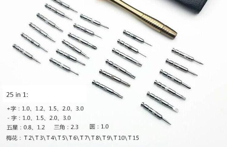 Pocketable Screwdrivers 25-tool set for Macbook/watch/laptop/computer/mobile - BESTA
