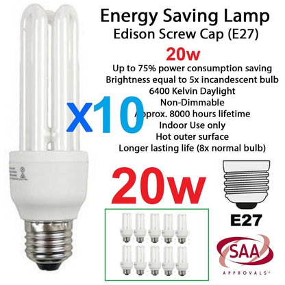 10X Bulb Globe Light Screw E27 Energy Saving Lamp 9w 11w 13w 18w 20w wholesales - BESTA