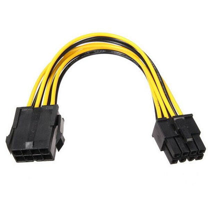 Motherboard 8-PIN EPS Male to Female extension Adaptor Cable - BESTA