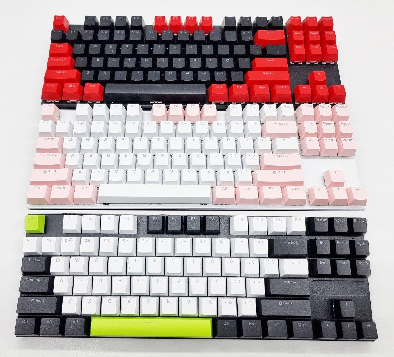 Wired True Mechanical Gaming Keyboard 87 Keys RGB Backlit For PC PS4 - BESTA