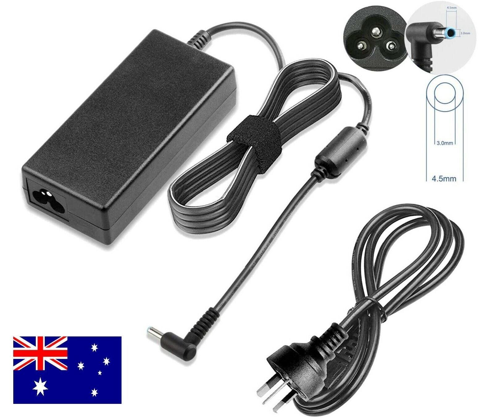 Laptop Charger AC Adapter Blue Tip 4.5*3.0mm HP EliteBook 820-G3 840-G3 850-G3 - BESTA